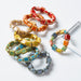 Flat Square Shape Clay Bead Bracelet - Assorted 24 Pack