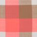 Fringle Plaid Blanket Scarf - Pink & Beige