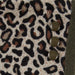 Leopard Button Gloves - Green