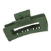 Large Matte Hair Claw - Green