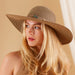 Lainey Sun Hat - Taupe