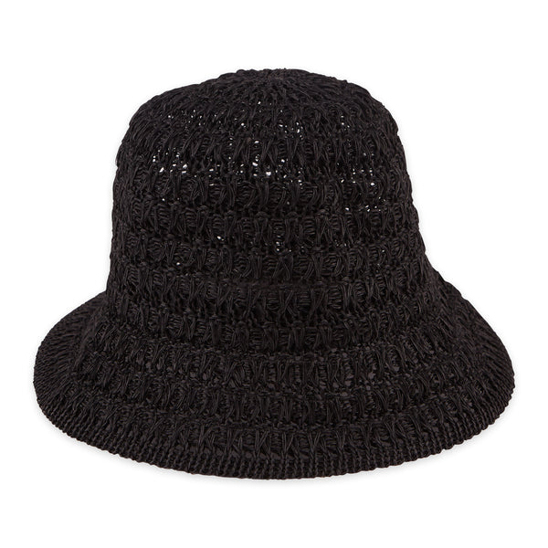 Black Summer Bucket Hat