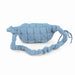 Quilted Puffer Crossbody Bag - Blue