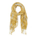 Caroline Plaid Scarf - Yellow