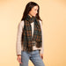 Taylor Plaid Scarf - Brown