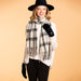 Aspen Plaid Scarf - Cream