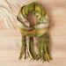 Cozy Plaid Scarf - Green