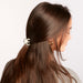 Mini Hair Claw - Light Gray