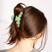 Matte Circles Hair Claw - Mint