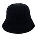 Corduroy Reversible Bucket Hat - Black