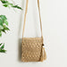 Straw Crossbody Bag - Natural