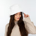 Winter Bucket Hat - White