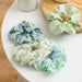 Spring Scrunchie Set of 4 - Green