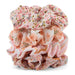Spring Scrunchie Set of 4 - Coral