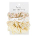 Spring Scrunchie Set of 4 - Yellow