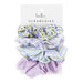 Spring Scrunchie Set of 4 - Purple