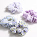 Spring Scrunchie Set of 4 - Purple