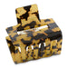 Small Rectangle Hair Claw - Tortoise