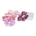 Satin Scrunchie Set Of 5 - Soft Pinks