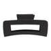 Large Matte Hair Claw - Black