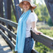 Insect Shield Scarf - Light Blue