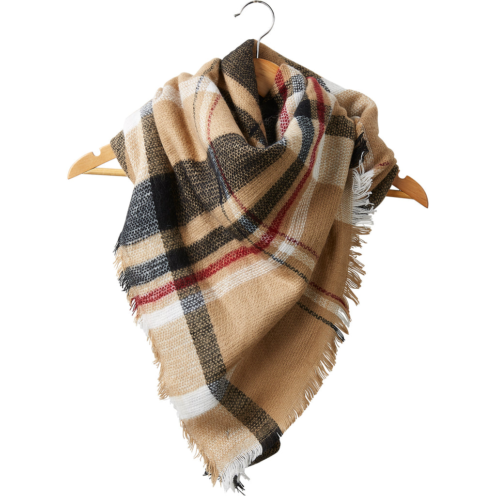Fawn Blanket Scarf - Tickled Pink Wholesale
